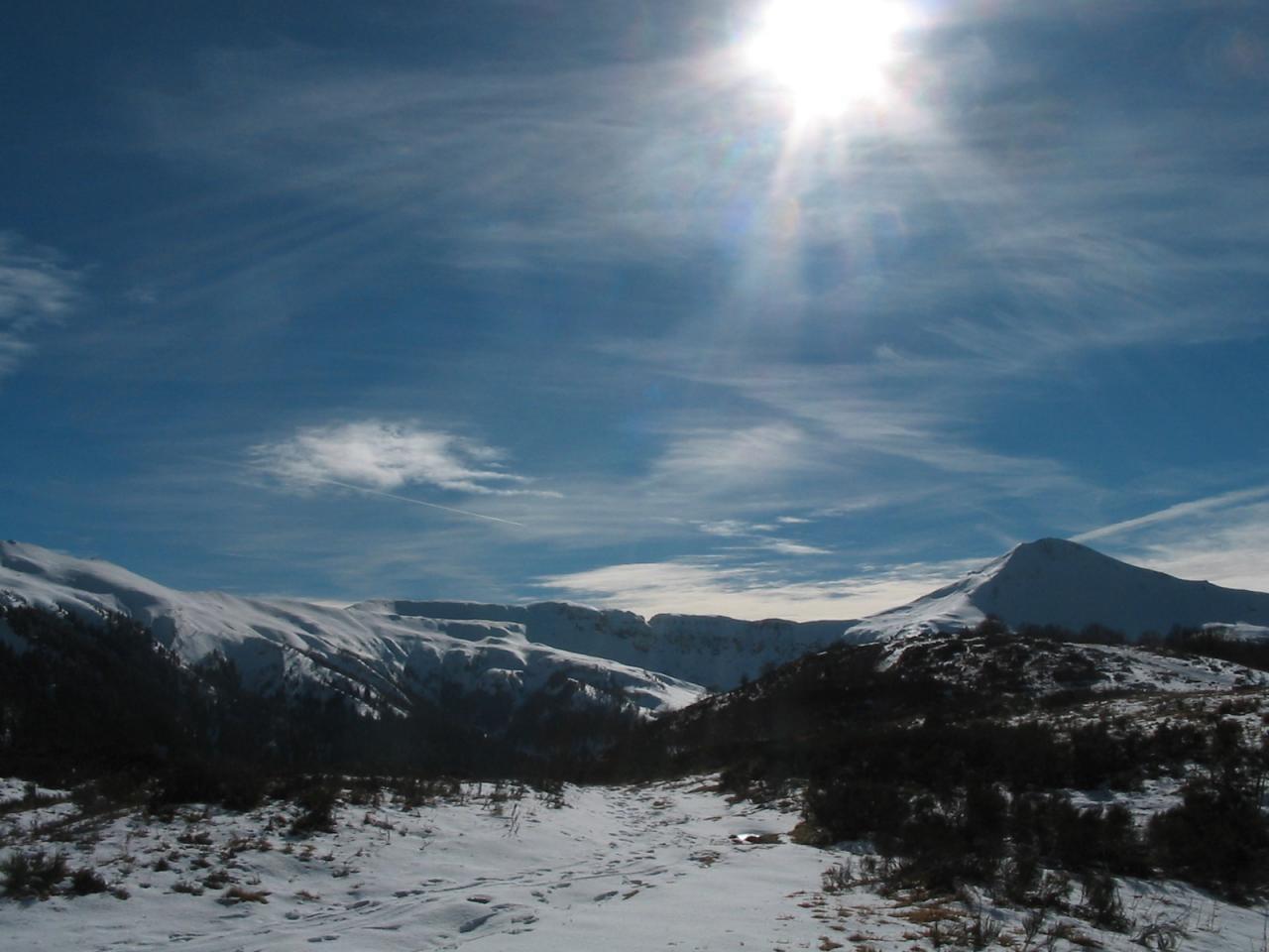 Cirque du Puy Mary en hiver