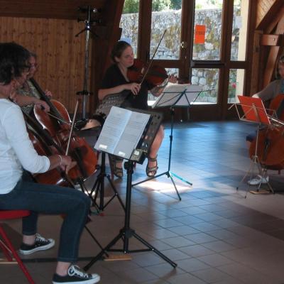 Anne, Florence, Dorothéa et Béatrice