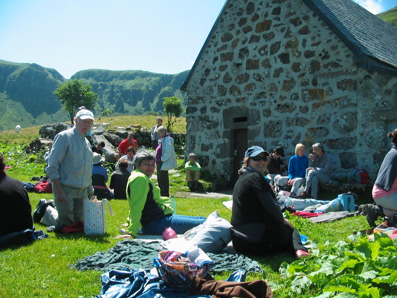 Pique-nique au buron d'Eylac