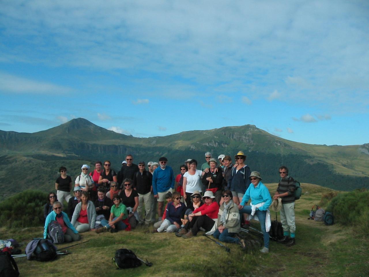 quoi de plus beau comme cadre pour une photo de groupe?