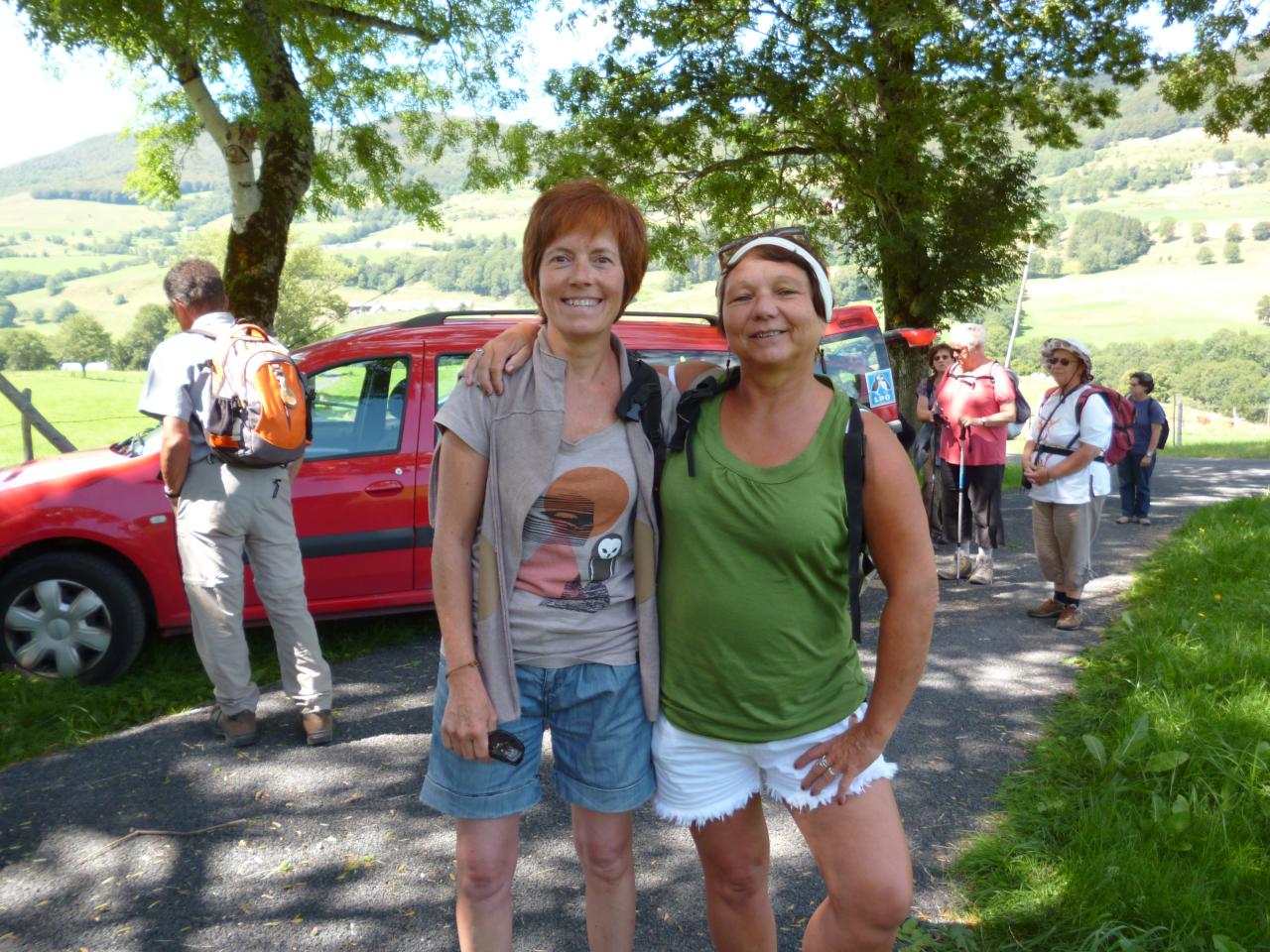 Anne- Sophie et Christine