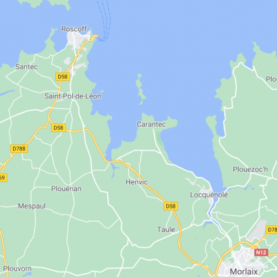 Carte bretagne